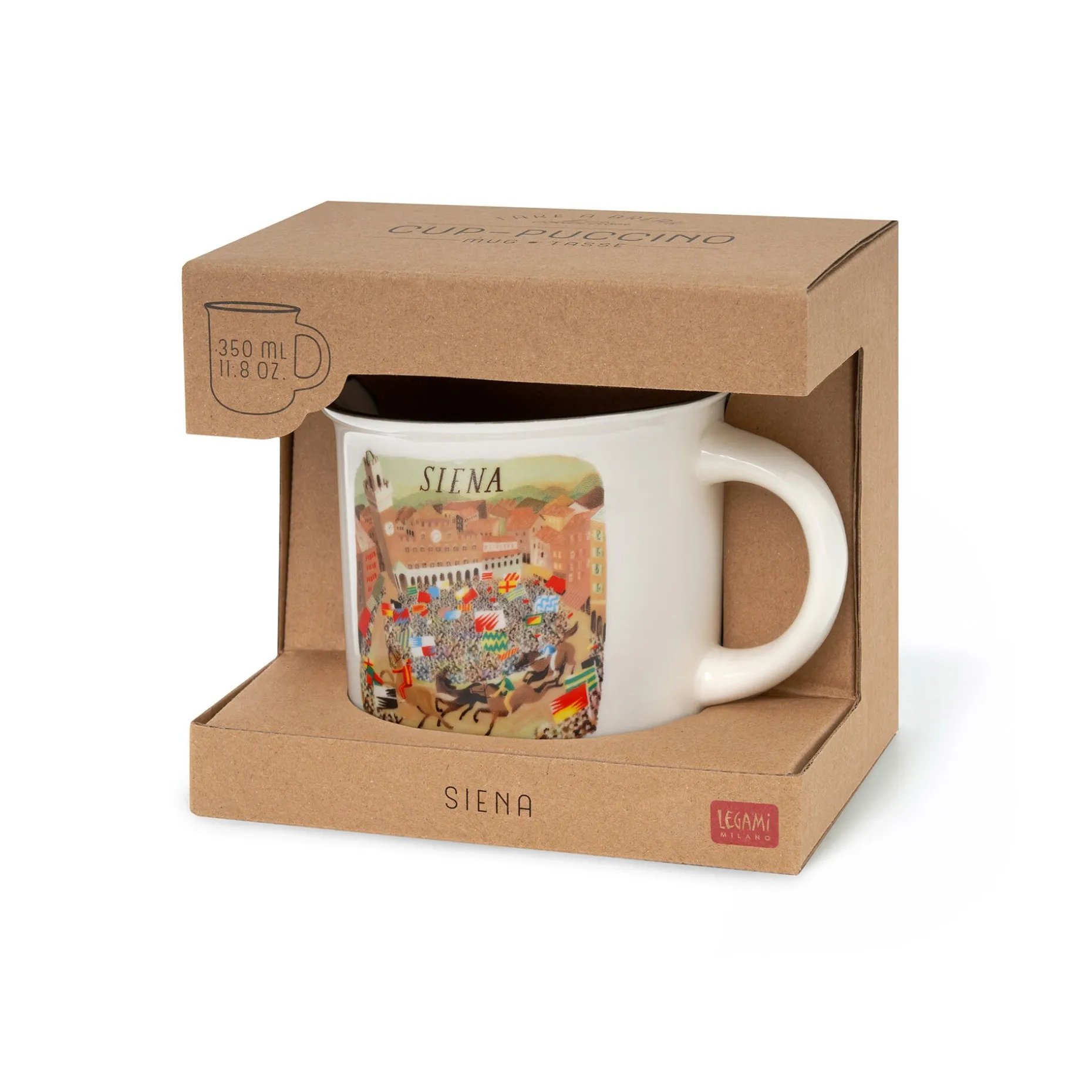 Tazza in Porcellana - Cup-Puccino - World Cities Collection
