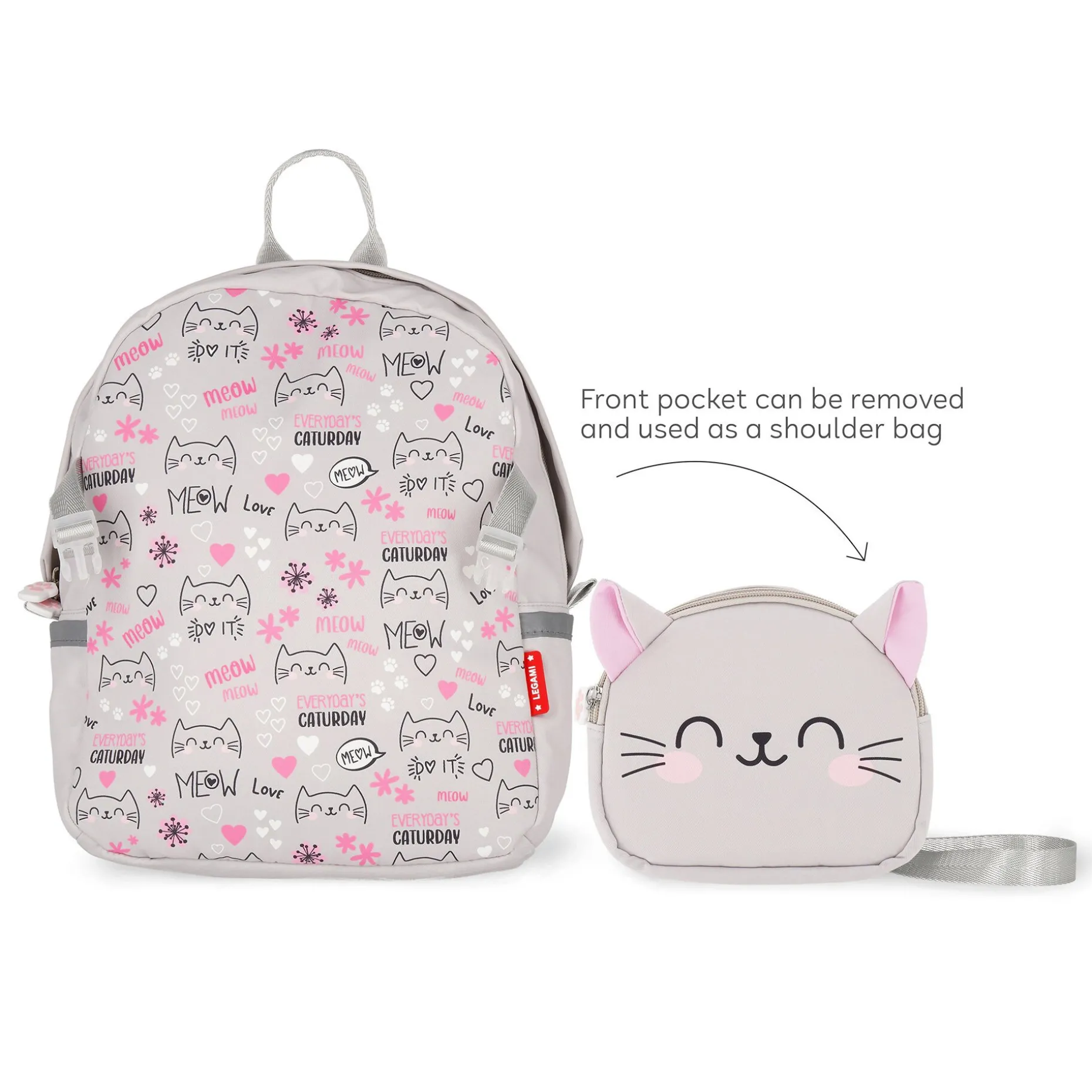 Zaino con Borsa Rimovibile - So Cute!